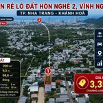 Bán lô đất Hòn Nghê 2 Nha Trang 200m2 3,35 tỷ - Ảnh thu nhỏ 1
