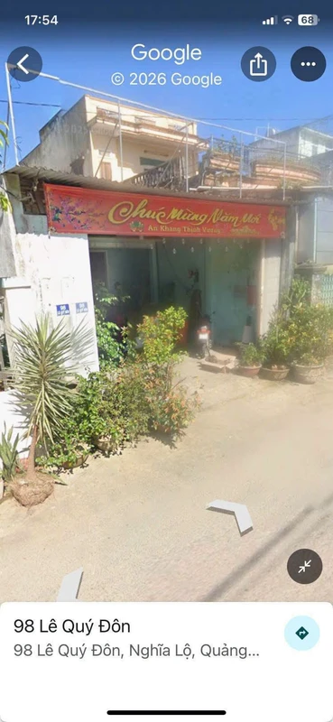 Bán nhà mặt tiền Lê Quý Đôn 120m² Quảng Ngãi 2,55 tỷ