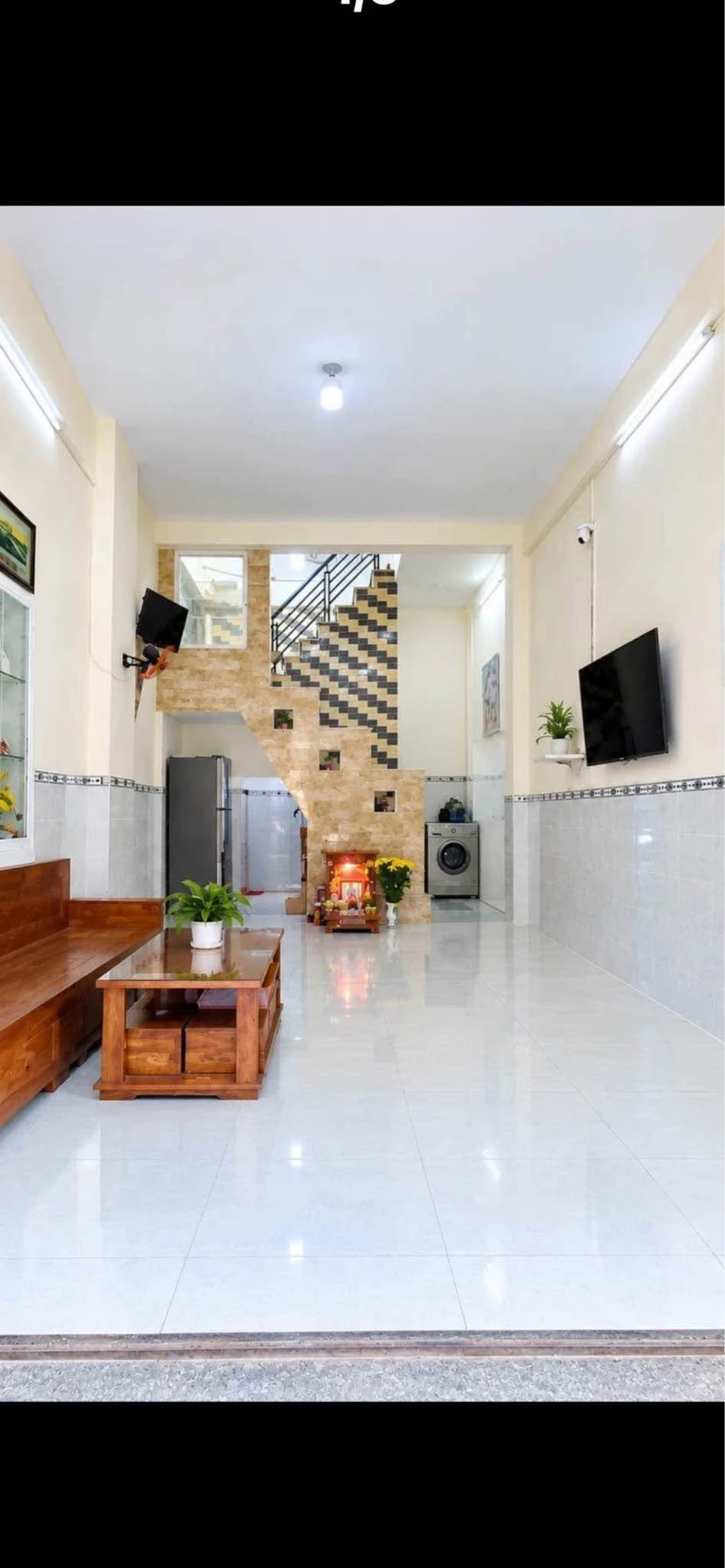 Bán nhà 3 tầng 75m² hẻm Lê Lợi Quy Nhơn 1.8 tỷ - Ảnh 1
