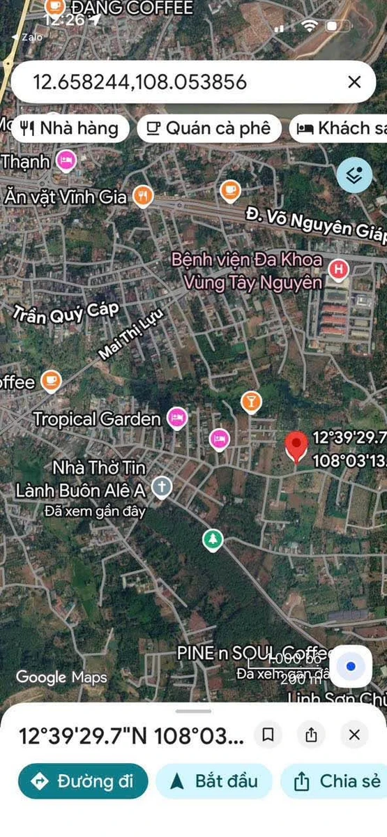 Bán đất 500m2 hẻm Đường 19/5 Phường EaTam Bình Mỹ - Ảnh 1