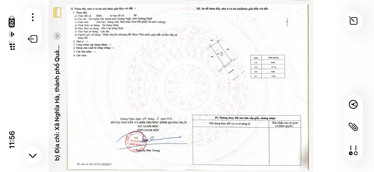 Cần bán nhanh lô đôi 211m2 (12 x17.6m) mặt tiền sông Phước Giang KDC An Lộc Phát, giá 2.2 tỷ tl - Ảnh thu nhỏ 2