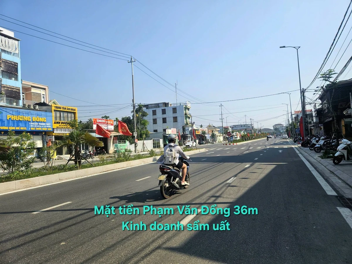 Bán mặt tiền Phạm Văn Đồng 128,8m2 góc 2 mặt tiền Huế - Ảnh thu nhỏ 2