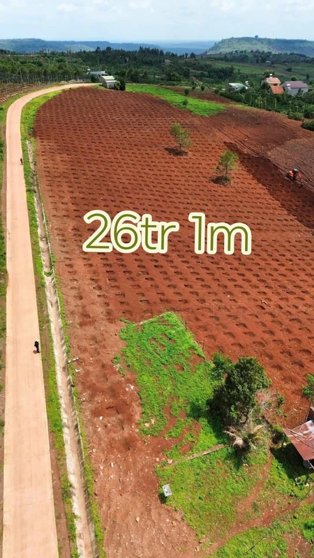 Bán đất 60m² mặt đường 26 triệu/m² tại Đắk Mil