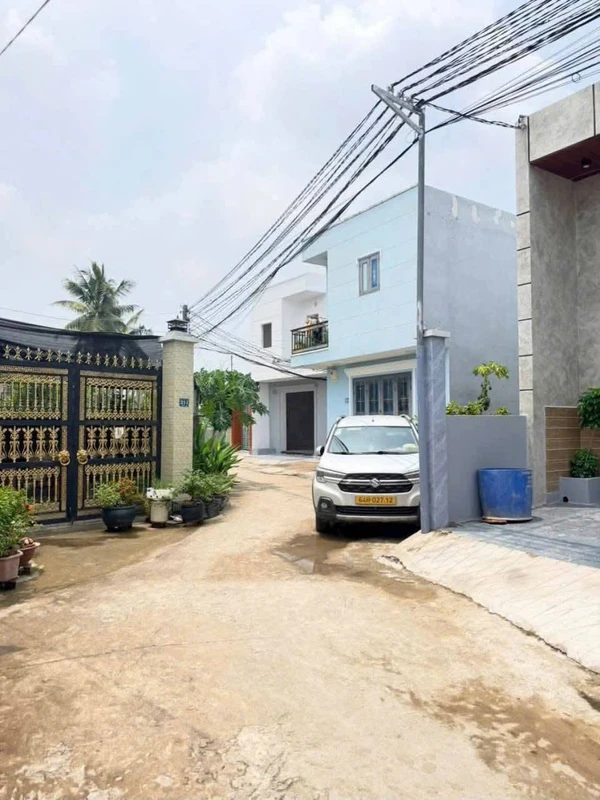 Bán nhà 1 trệt 1 lửng Phước Lợi Bến Lức, 135m², 3PN, 2WC