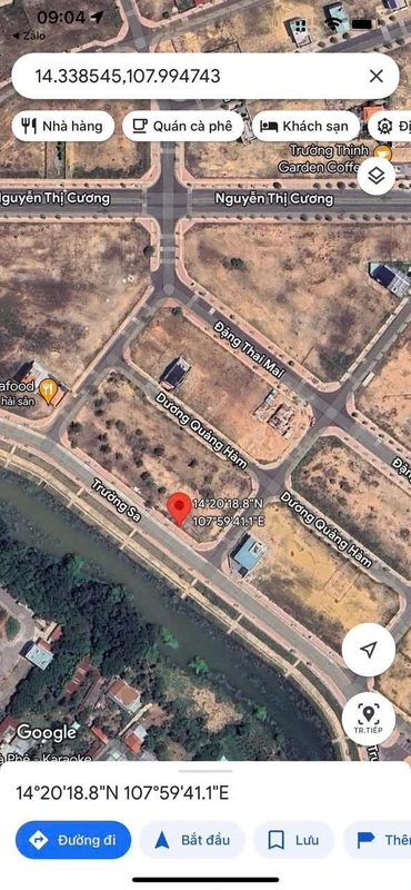 Bán đất Trường Sa, Kon Tum, 375 m² view suối, 3 tỷ