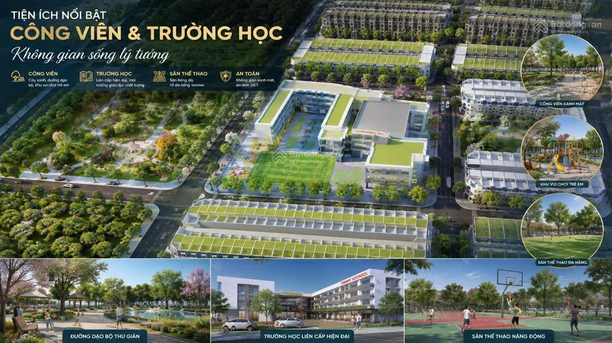 Một lô view đối diện Trường Học Quốc Tế. Giá F0 - DA Thành Đông Metropolis - Ảnh 1