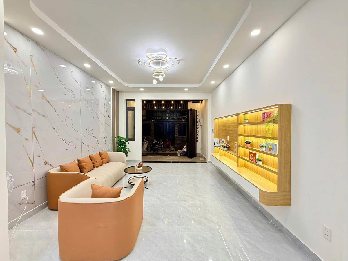 Bán nhà 1 trệt 2 lầu sân thượng 72m2 full nội thất, Cư Xá Phú Lâm A, Quận 6 - Ảnh thu nhỏ 3