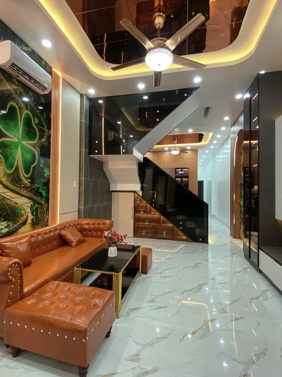Bán nhà mới 1 trệt 1 lầu 4PN, 4x19m, đường Lâm Quang Ký, Rạch Giá - Ảnh thu nhỏ 2