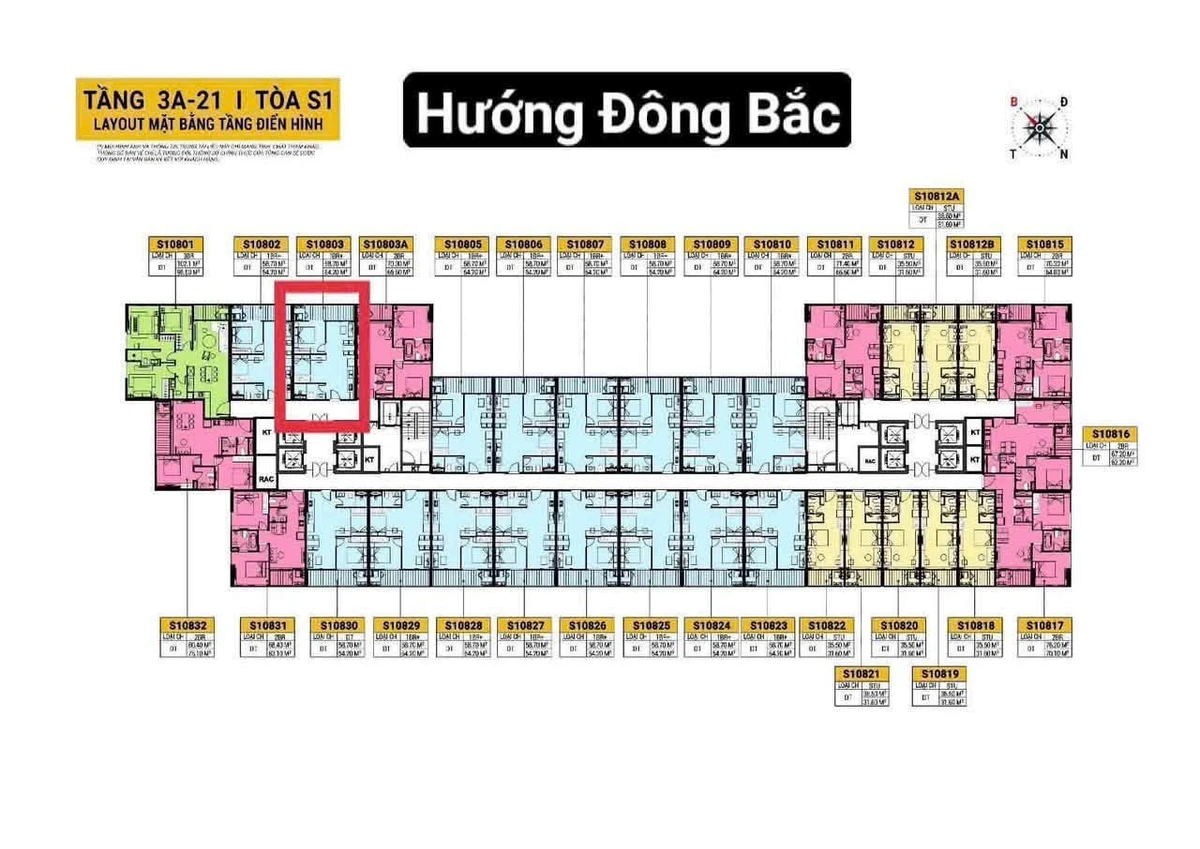 Bán căn hộ 1PN+ 53,3m² view sông, cầu Hòa Xuân, Đà Nẵng giá 3,905 tỷ - Ảnh thu nhỏ 2