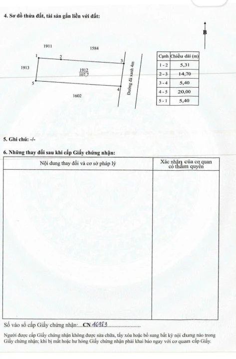 108m2 5,4x20m ngay đầu cổng DA Cát Tường Phú Sinh 200m - Ảnh thu nhỏ 2