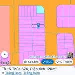 Bán đất mặt tiền đường Lê Lợi 5x24m, thổ cư, sổ hồng riêng, phường Trảng Bom, Đồng Nai - Ảnh thu nhỏ 1
