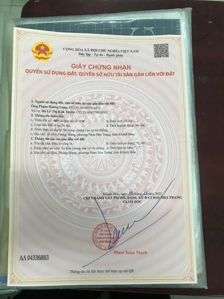 Bán nhà 2,5 tầng 3PN 3WC hẻm đường Phùng Hưng, Phước Long, Nha Trang giá 2,6 tỷ - Ảnh thu nhỏ 5