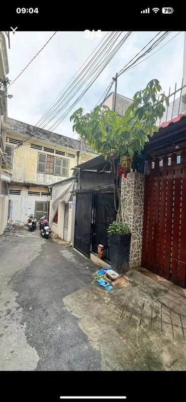 Bán đất 57m2 có nhà cấp 4 hẻm 139 Phan Chu Trinh, Phường 2, Vũng Tàu, gần biển Bãi Sau