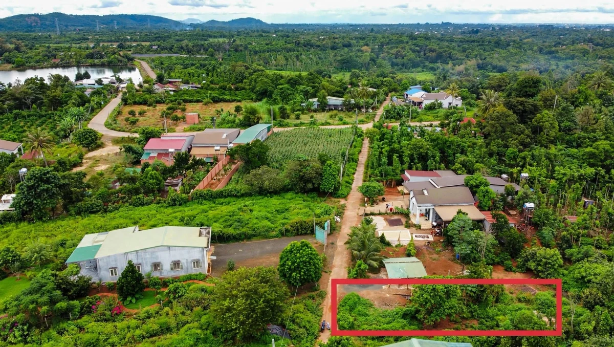 Bán lô đất chân dài 740m² Buôn Bông gần hồ 1,29 tỷ - Ảnh thu nhỏ 2