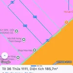 Bán đất mặt tiền kinh doanh 185m2 Hùng Vương Bà Rịa - Ảnh thu nhỏ 1