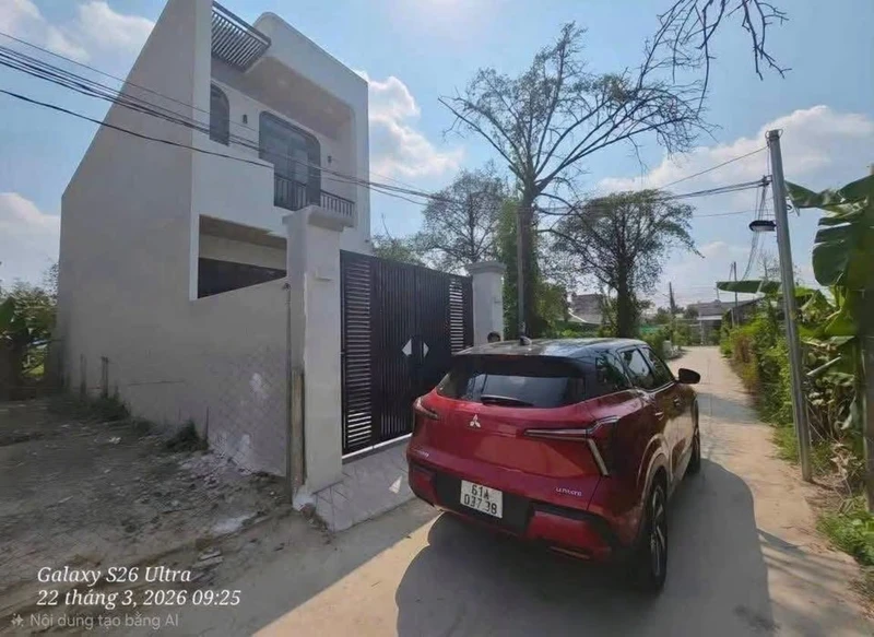 Bán nhà mới 1 trệt 1 lầu 90,9m² Bình Nhâm, Lái Thiêu, Bình Dương giá 4,2 tỷ