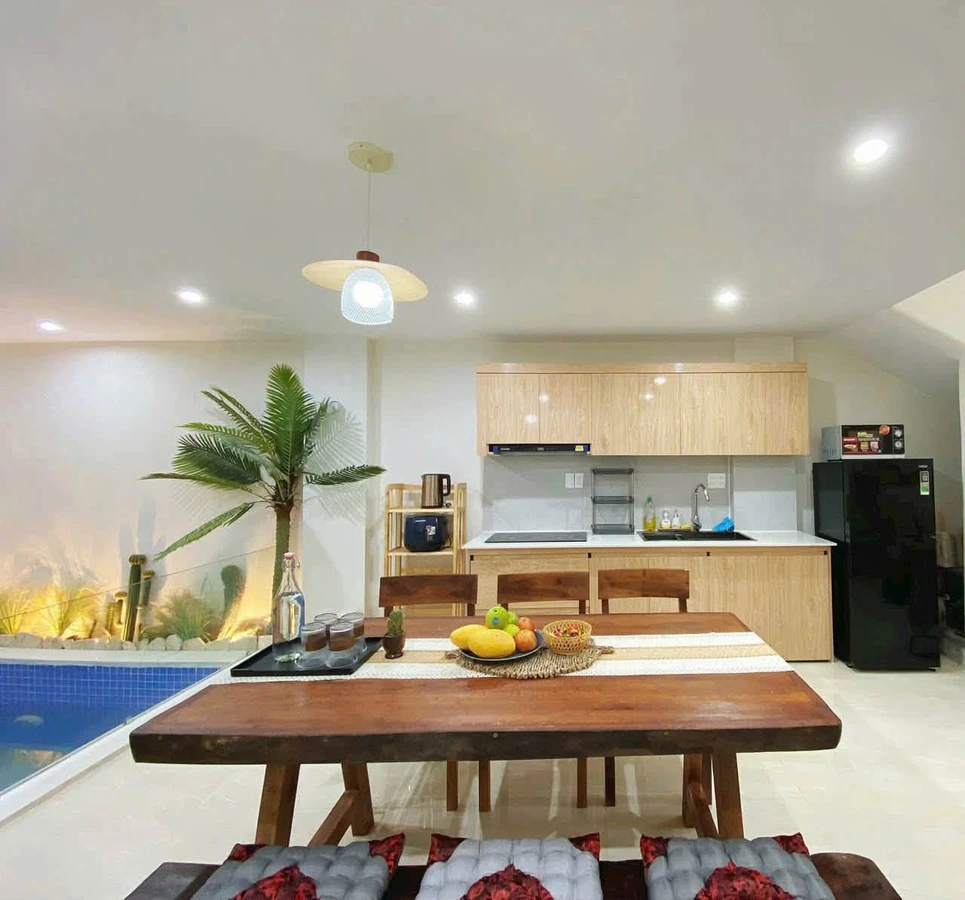 Bán nhà homestay mặt tiền đường Tân Thái, gần biển Mân Thái, 90m², 3PN, hồ bơi, khoảng 12 tỷ - Ảnh thu nhỏ 3