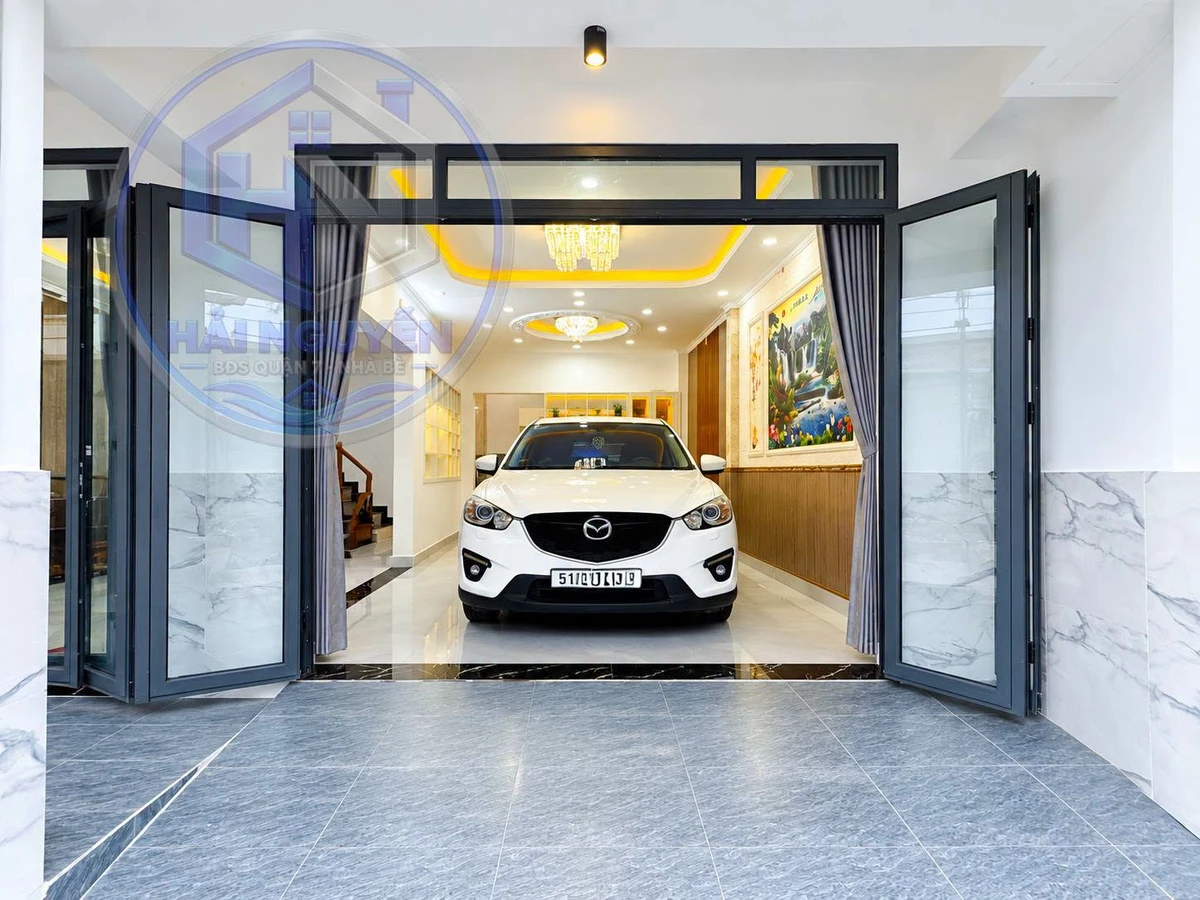 Bán nhà 4 tầng hẻm xe hơi Huỳnh Tấn Phát Nhà Bè, 80m2, 8.6 tỷ - Ảnh thu nhỏ 4