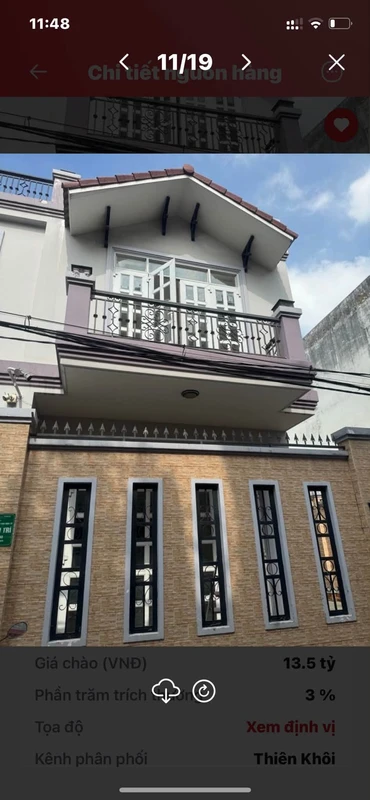 Bán nhà mặt tiền 2 tầng 104m2, 3 phòng ngủ Quy Nhơn chinhchu
