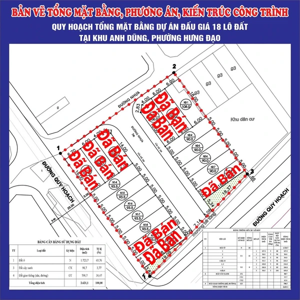 Bán đất nền Hưng Đạo Hải Phòng 90-108m2, 3 tỷ