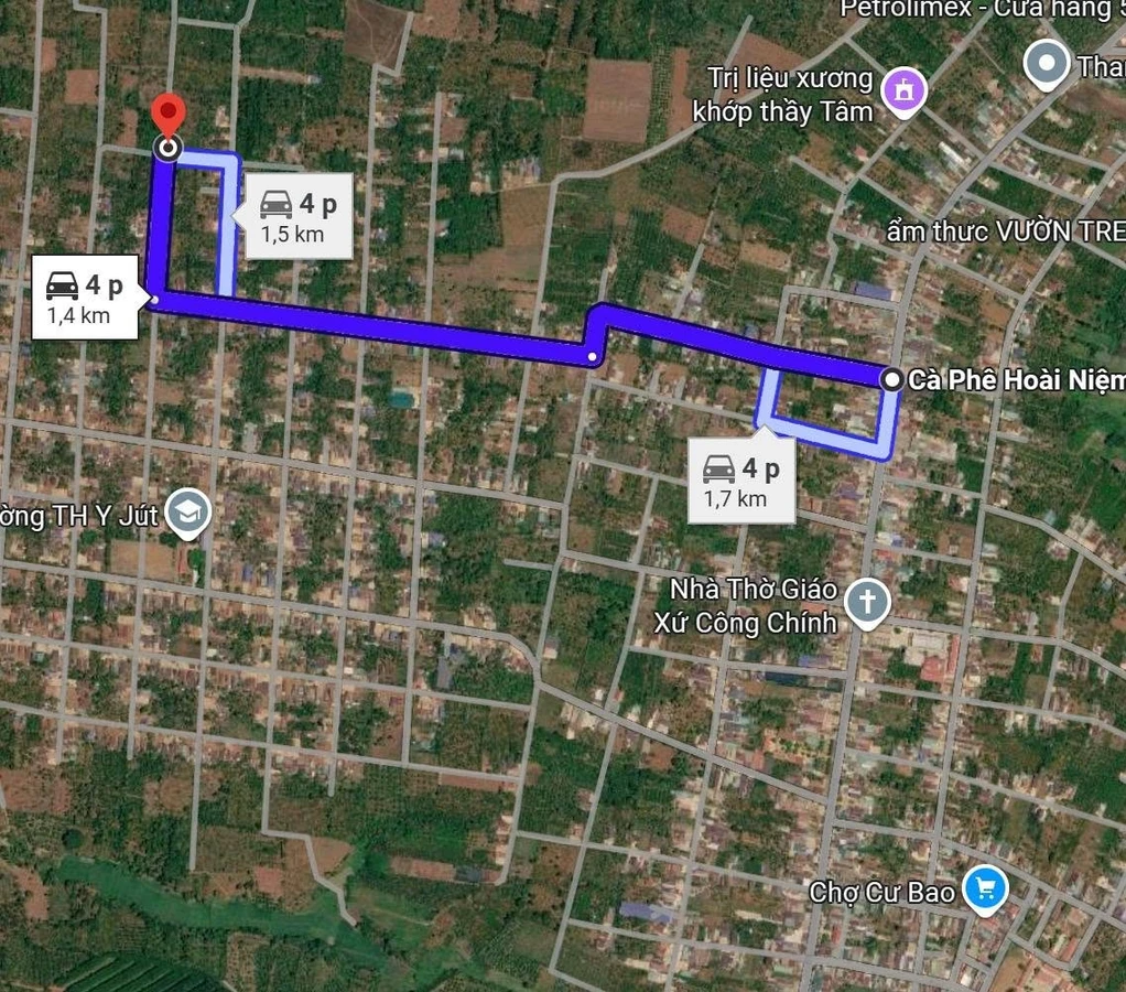 Bán đất nền Cư Bao 255m2, 255 triệu, sổ riêng - Ảnh 1