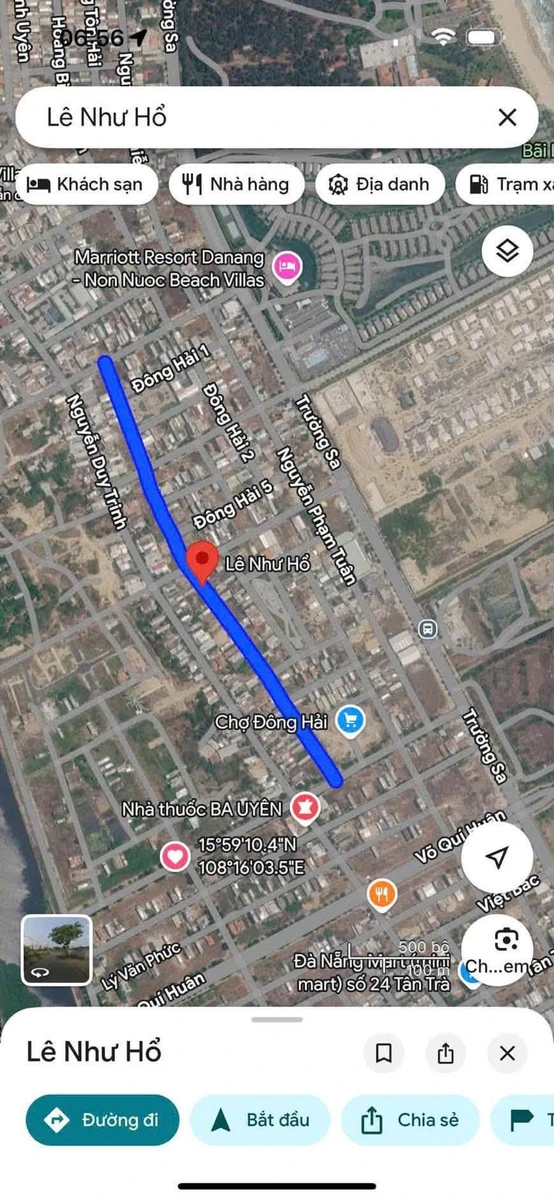 Bán đất Lê Như Hổ 101,2m² gần biển Non Nước, Đà Nẵng - Ảnh 1