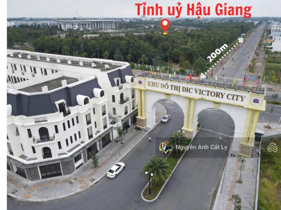 Bán đất nền dự án DIC Victory City, TP. Vị Thanh, Hậu Giang - giá chỉ 1.14 tỷ/lô - đã có sổ hồng - Ảnh thu nhỏ 3