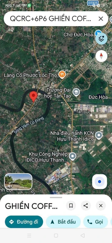 Bán đất nền mặt tiền QL N2 428m2 Bến Lức Tây Ninh 4tỷ950tr