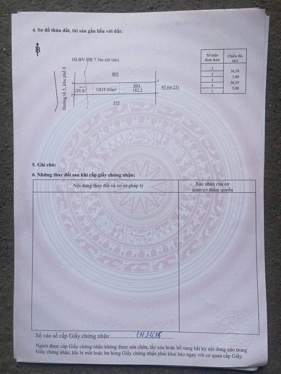 Bán đất Chơn Thành 180 m² giá 369 triệu - Ảnh thu nhỏ 2