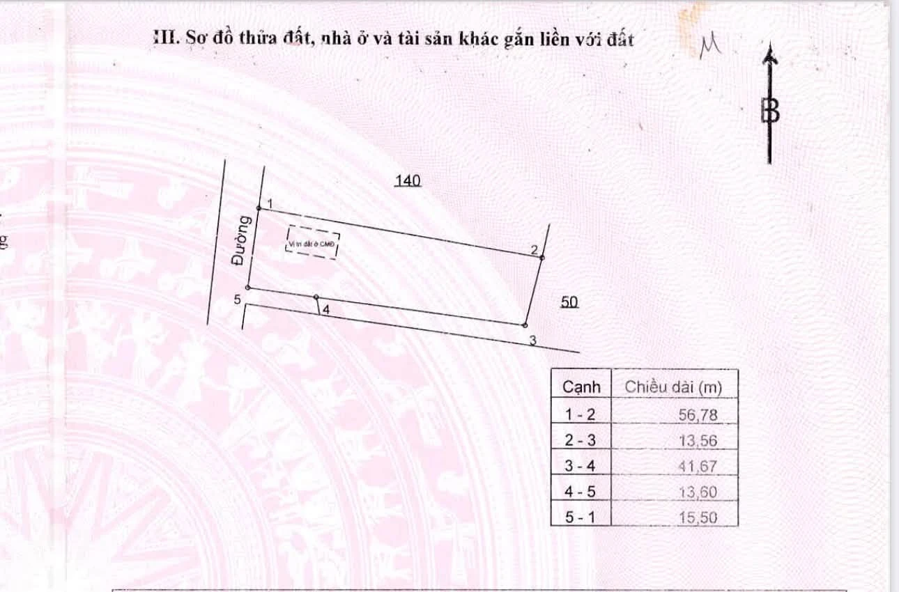 Bán đất Bàu Chinh 813m² 1 tỷ 250 triệu Hóc Môn - Ảnh 1