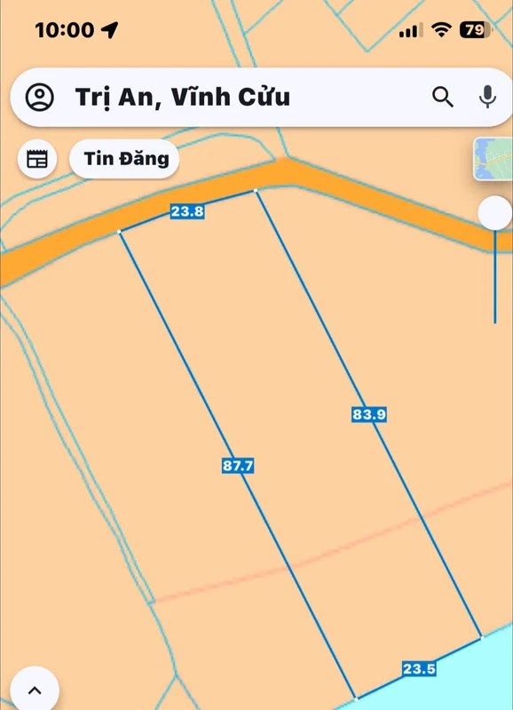 Bán đất nền Vĩnh An Trị An Đồng Nai 85m² 1,6 tỷ