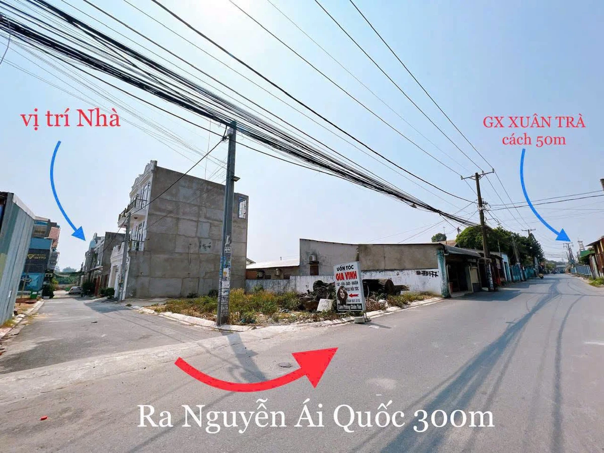 Bán nhà phố 3PN 130m² tại Hố Nai Biên Hòa 2,65 tỷ - Ảnh 1