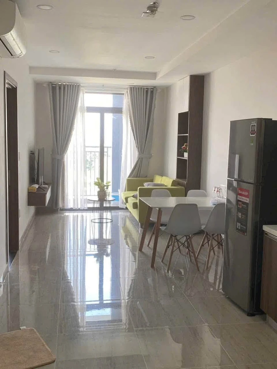 Cho thuê căn hộ chung cư Biconsi Tower 60m2, 2PN 2WC, full nội thất, Thủ Dầu Một, Bình Dương - Ảnh thu nhỏ 2