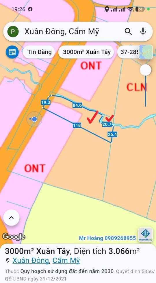 Bán 3000m² đất Xuân Đông, Đồng Nai, giá 900 triệu/sào - Ảnh 1