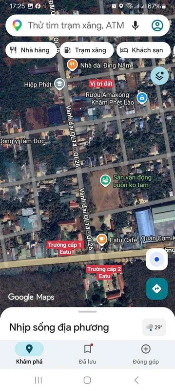 Bán đất Kotam Phường Tân An 120m² giá 1.3 tỷ