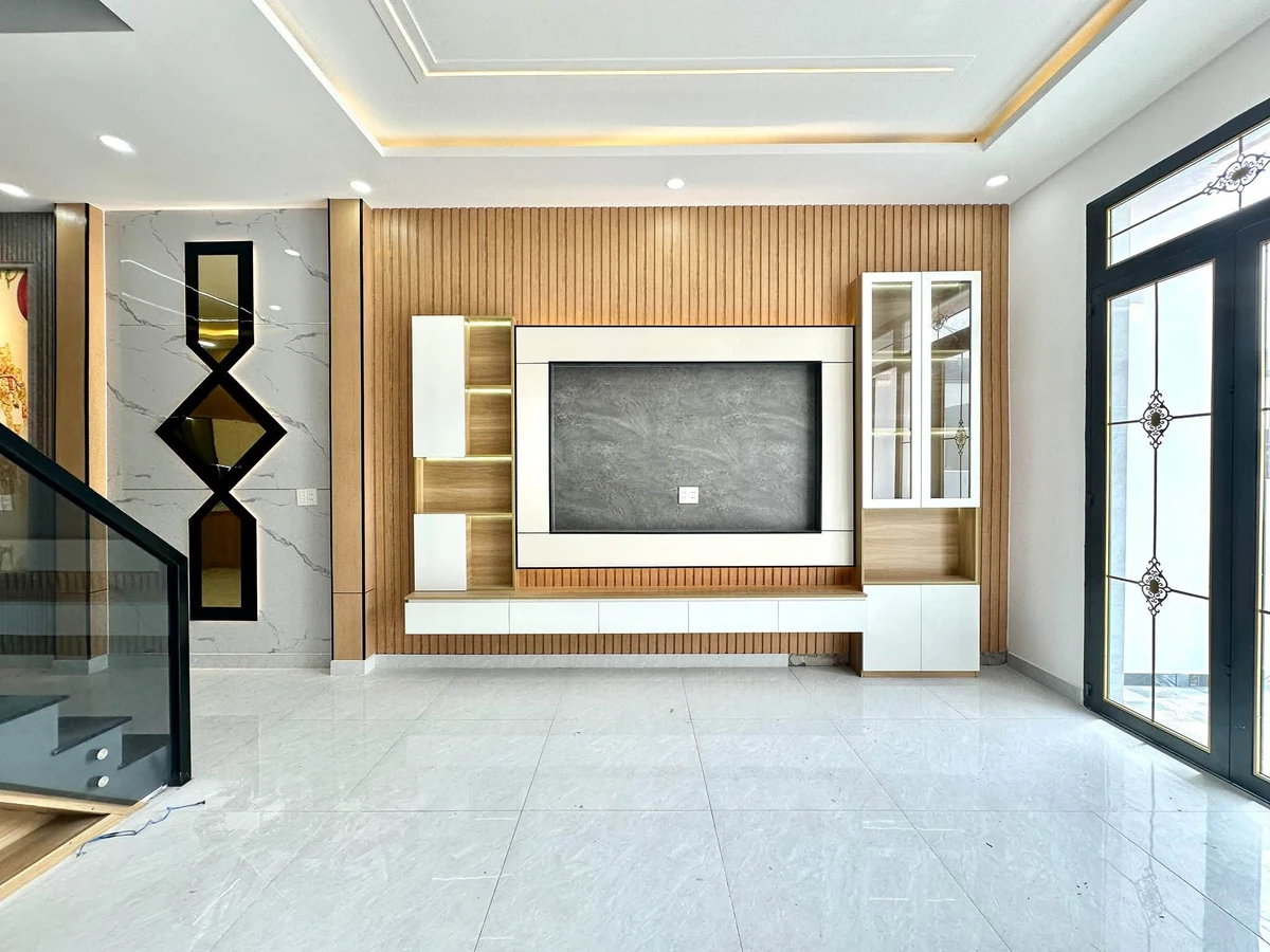 Bán nhà 1 trệt 1 lầu 4.5x21m, 3 phòng ngủ, sổ hồng riêng tại Mỹ Lộc, Tây Ninh - Ảnh thu nhỏ 5