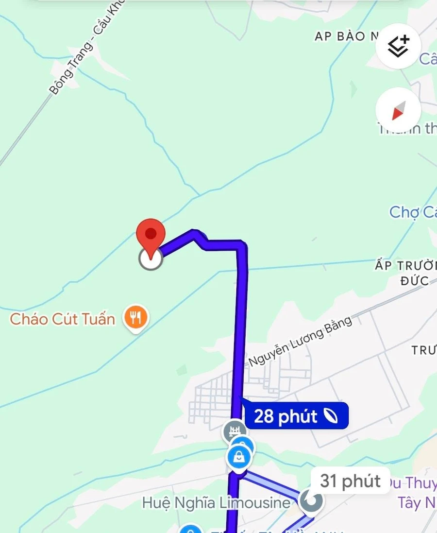 Bán đất thổ cư mặt tiền 1.961m² Tây Ninh 2,3 tỷ - Ảnh thu nhỏ 3