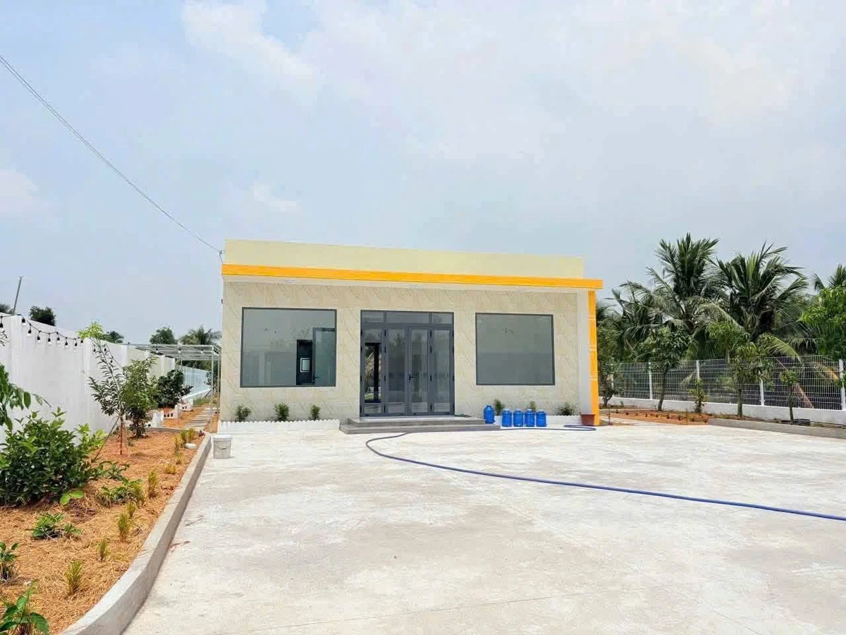 Bán nhà vườn 1068m² Bến Lức Long An, 3PN, sổ hồng - Ảnh thu nhỏ 4