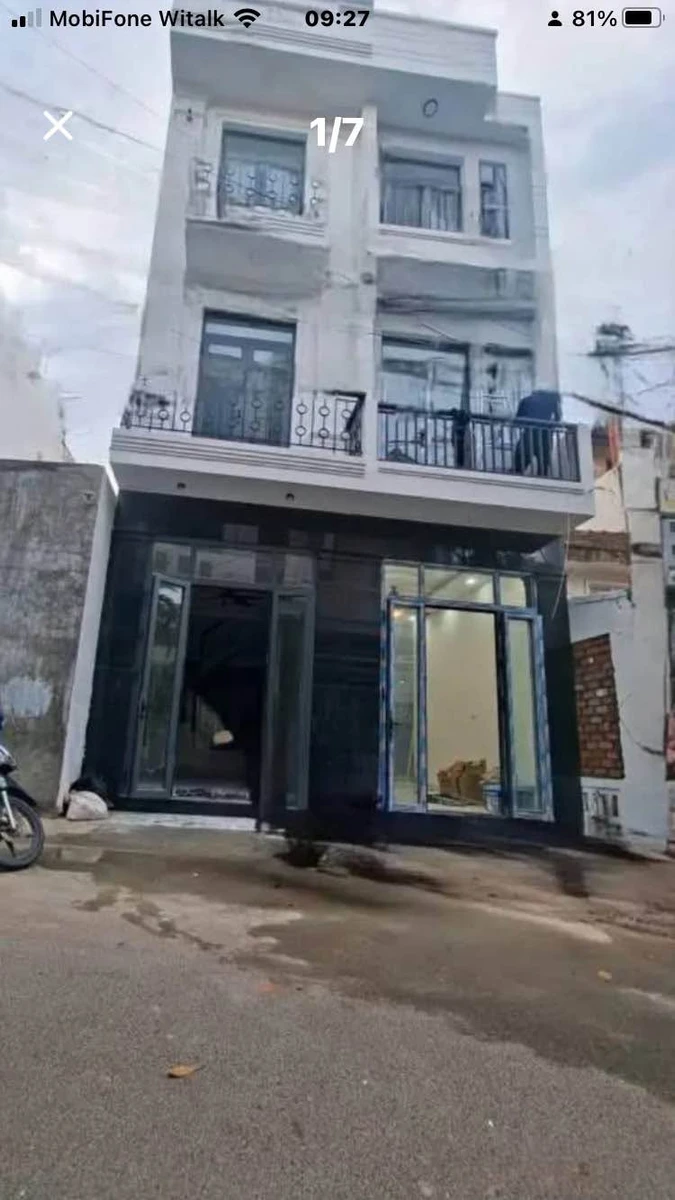 Bán nhà mặt tiền Nguyễn Đình Thụ, 3 phòng, 120 m², 4 tỷ, Nha Trang - Ảnh 1
