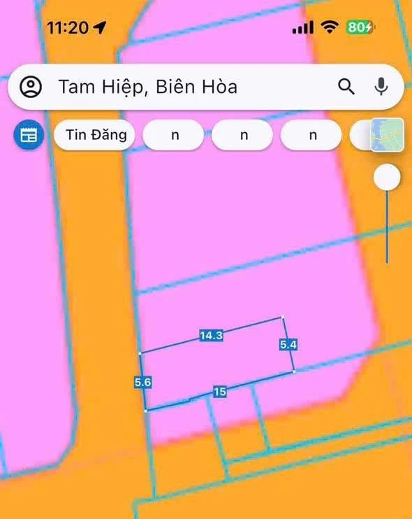Bán 2 lô đất mặt tiền Trương Quyền, 80m²/lô, 4.9 tỷ - Ảnh thu nhỏ 3