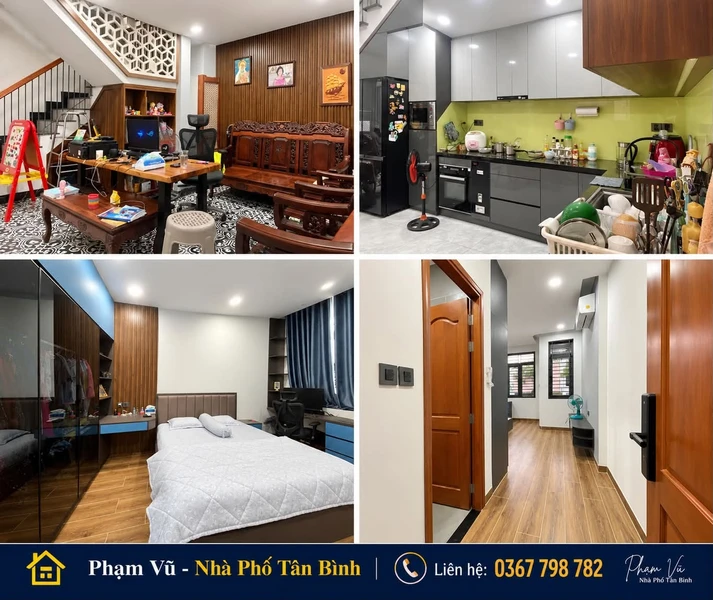 Bán nhà hẻm 50m² 3 PN Quận 1 giá 3,09 tỷ ngatubayhien