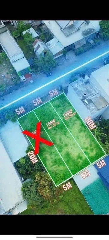 Bán đất TĐC Chánh Mỹ 100 m² sát HUD, Bình Chánh