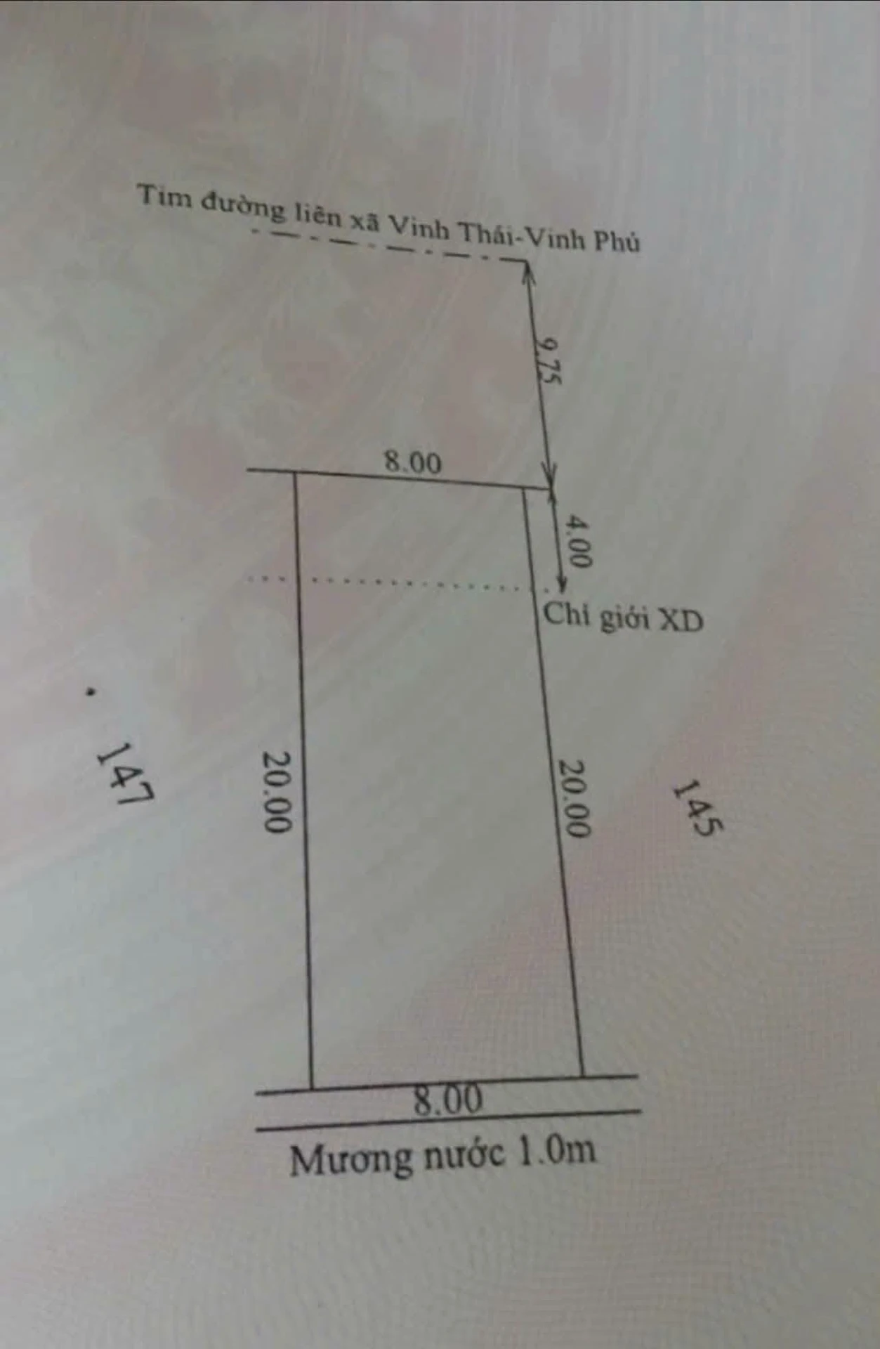 Bán lô đất khu quy hoạch Vinh Phú 160m² sổ riêng - Ảnh 1
