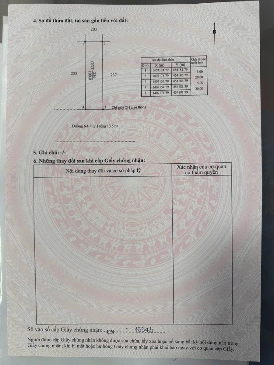 Bán đất 100m² KĐT Ân Phú đối diện công viên, 3.39 tỷ - Ảnh thu nhỏ 4