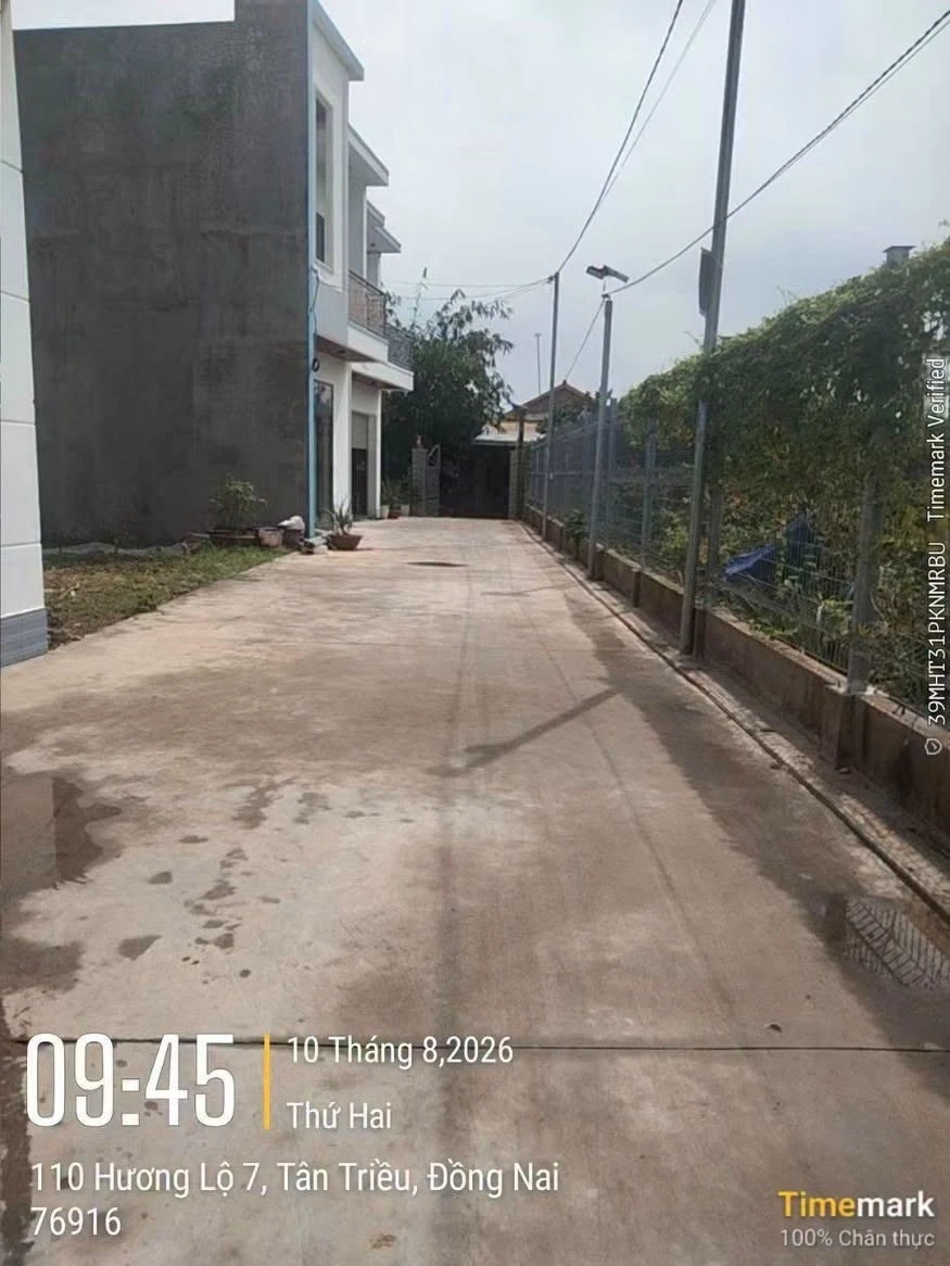 Bán đất thổ cư sổ riêng 80m2 gần đường Hương lộ 7, phường Tân Triều, Đồng Nai - Ảnh thu nhỏ 2