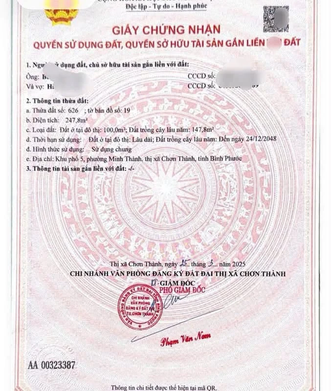Bán đất Số 31 Minh Thành 100m2 gần KCN Becamex 560 triệu - Ảnh thu nhỏ 3