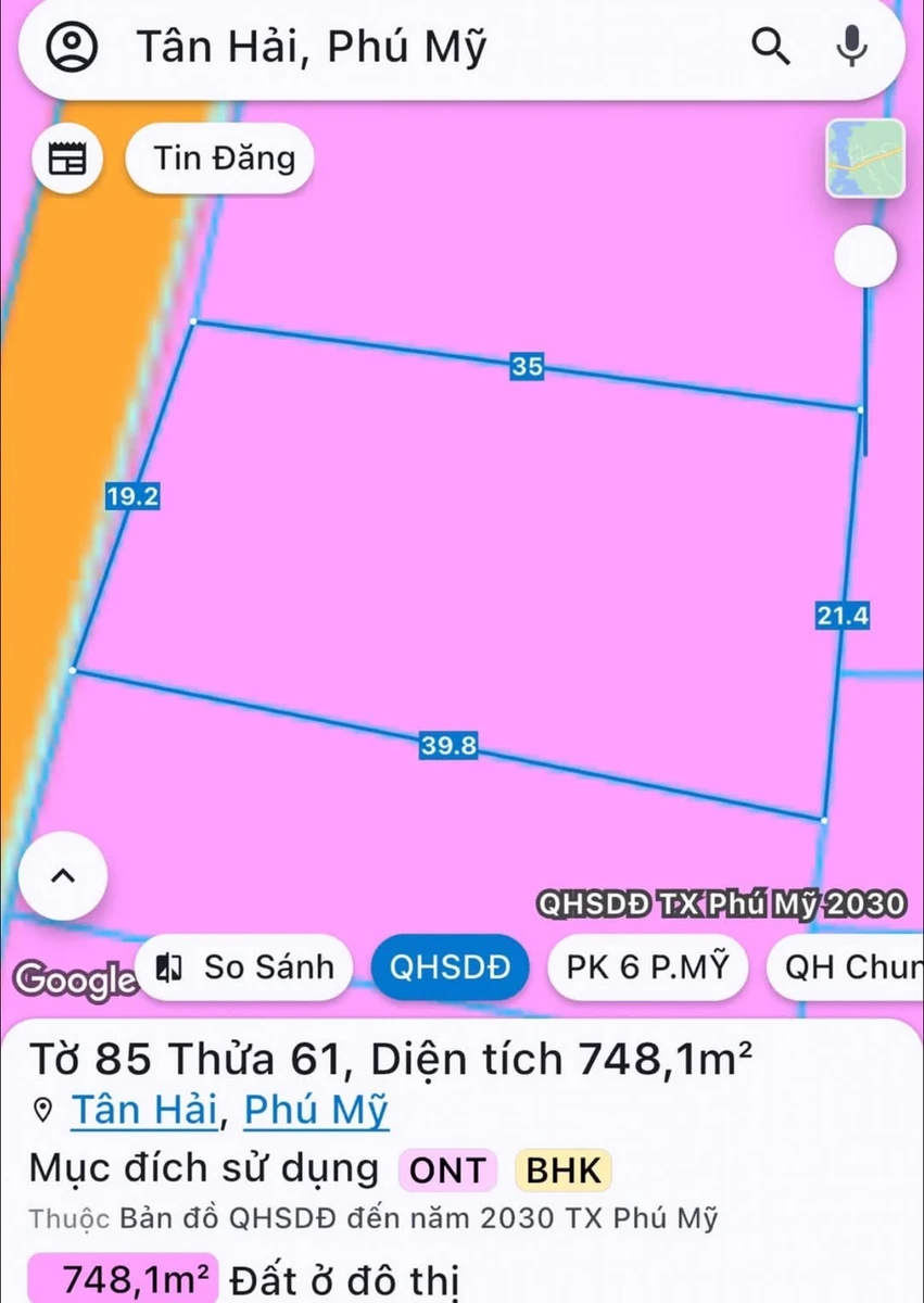 Bán lô đất 300m² làm nhà vườn Tân Hải, Hồ Chí Minh 4.5 tỷ - Ảnh 1