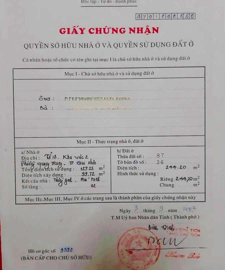 Bán đất 245m² Tô Hiến Thành Quy Nhơn, 10,2 tỷ - Ảnh thu nhỏ 2