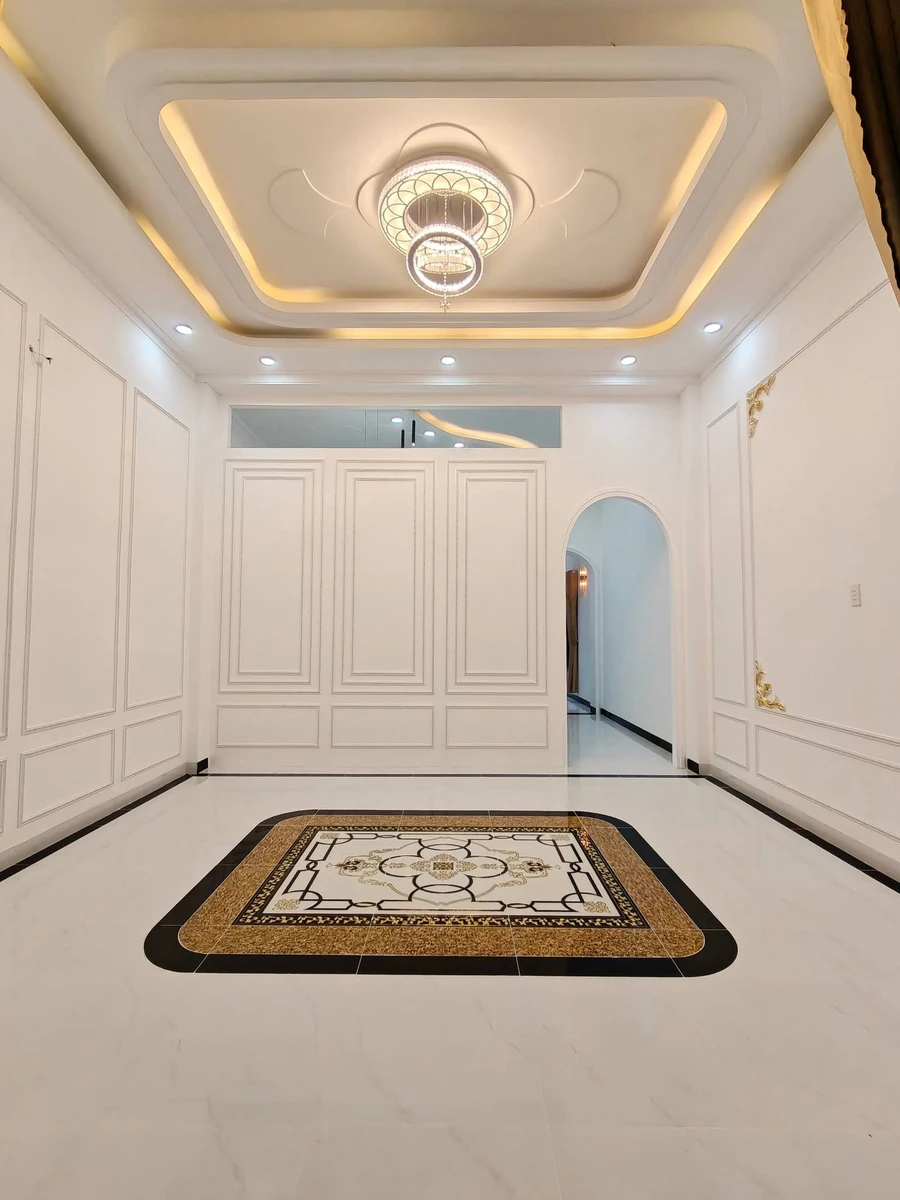 Bán nhà tân cổ điển 5x28m, 3 phòng ngủ, hẻm 30 Trịnh Phong Đáng, Hòa Thành, Tây Ninh - Ảnh thu nhỏ 4