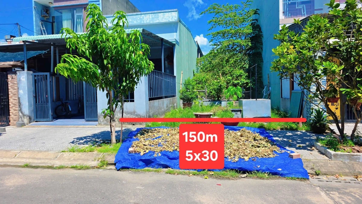 Bán đất 150m2 khu tái định cư Công nghệ cao Hòa Liên, Đà Nẵng, giá khoảng 1,9 tỷ - Ảnh 1